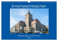 Emscher-Schlösschen (Wandkalender 2025 DIN A3 quer), CALVENDO Monatskalender