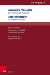 Angewandte Philosophie. Eine internationale Zeitschrift / Applied Philosophy. An International Journal