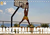 Basketball Action (Tischkalender 2022 DIN A5 quer)