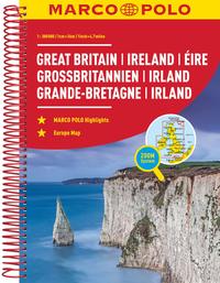 MARCO POLO Reiseatlas Großbritannien, Irland 1:300.000