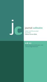 journal culinaire. Kultur und Wissenschaft des Essens