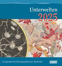 DUMONT - Geographisch-Kartographischer Kalender 2025 Wandkalender, 45x48cm, Kalender mit historischen Landkarten, zwölf Kalenderblätter präsentieren Schätze der Kartogrophie, fundierte Erläuterungen