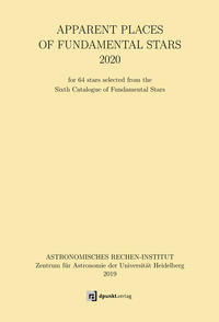 Apparent Places of Fundamental Stars (APFS) 2020