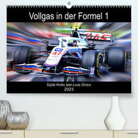 Vollgas in der Formel 1 (Premium, hochwertiger DIN A2 Wandkalender 2023, Kunstdruck in Hochglanz)