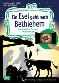 Ein Esel geht nach Bethlehem