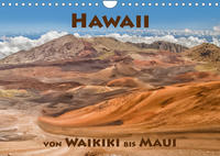 Hawii von Waikiki bis Maui (Wandkalender 2022 DIN A4 quer)