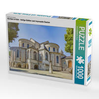 CALVENDO Puzzle Kirchen in Köln - Heilige Stätten und imposante Bauten 1000 Teile Lege-Größe 64 x 48 cm Foto-Puzzle Bild von pixs:sell@Adobe Stock