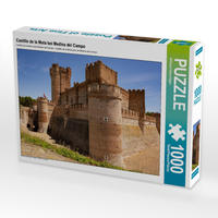 CALVENDO Puzzle Castillo de la Mota bei Medina del Campo 1000 Teile Lege-Größe 640 x 480 cm Foto-Puzzle Bild von Wilfried Oelschläger