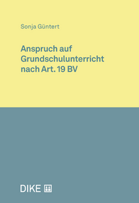 Anspruch auf Grundschulunterricht nach Art. 19 BV