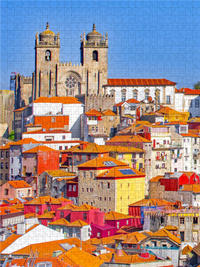 CALVENDO Puzzle Porto Portugal 2000 Teile Lege-Größe 670 x 900 cm Foto-Puzzle Bild von Nina Schwarze