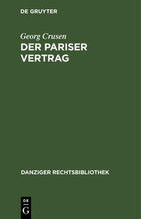 Der Pariser Vertrag