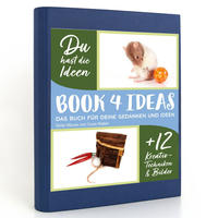 BOOK 4 IDEAS modern | Süße Mäuse und Coole Ratten, Notizbuch, Bullet Journal mit Kreativitätstechniken und Bildern, DIN A5