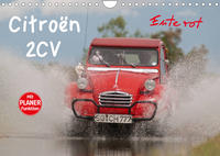 Citroën 2CV - Ente rot (Wandkalender 2023 DIN A4 quer)