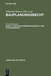 Bauplanungsrecht / Städtebauförderungsgesetz und Planungsrecht