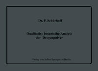 Qualitative botanische Analyse der Drogenpulver