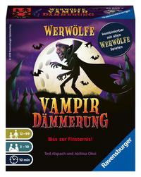 Ravensburger 26003 - Werwölfe - Vampirdämmerung, Gesellschaftsspiel für 3-10 Spieler, Actionsspiel ab 12 Jahre, Spielereihe