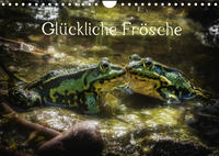 Glückliche Frösche (Wandkalender 2022 DIN A4 quer)