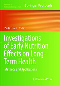 Investigations of Early Nutrition Effects on Long-Term Health