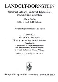 Phonon States of Alloys. Electron States, and Fermi Surfaces of Strained Elements / Phononenzustände von Legierungen. Elektronenzustände und Fermiflächen von verformten Elementen