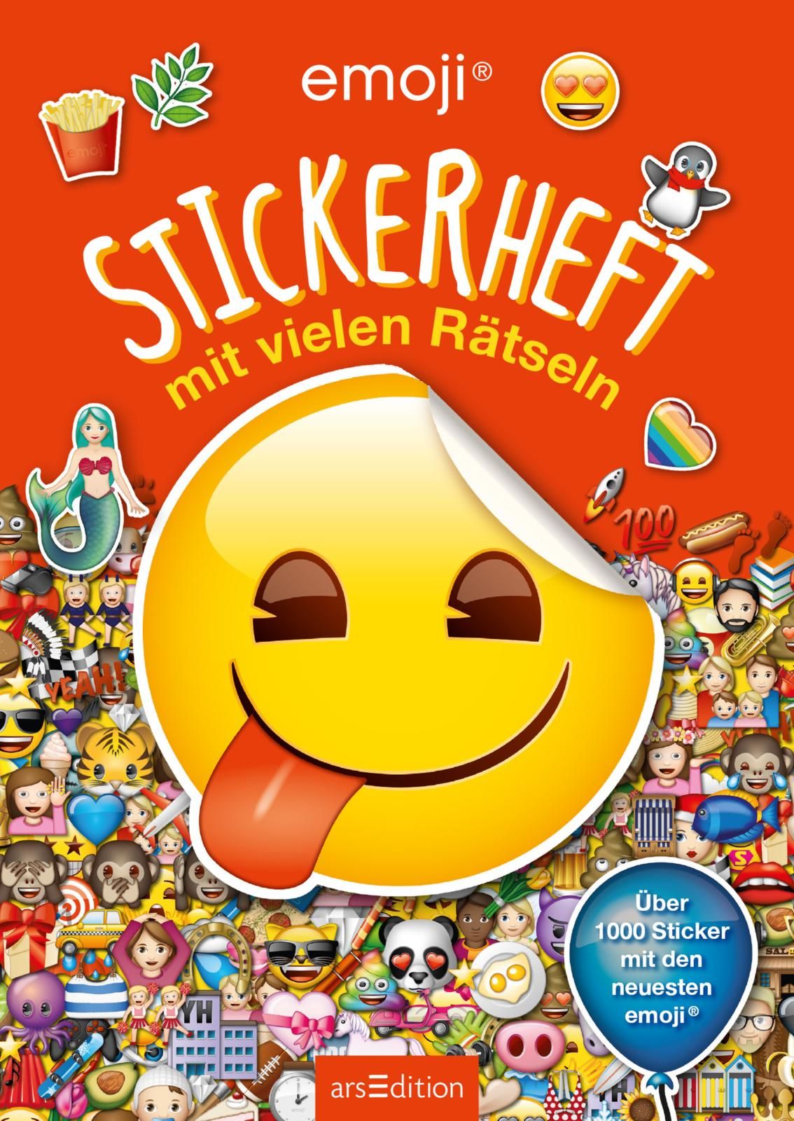 emoji - Stickerheft mit vielen Rätseln