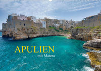 Apulien mit Matera (Wandkalender 2022 DIN A2 quer)