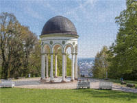 CALVENDO Puzzle Aussichtstempel auf dem Neroberg, Wiesbaden 2000 Teile Lege-Größe 900 x 670 cm Foto-Puzzle Bild von Dietmar Scherf