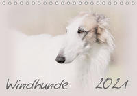 Windhunde 2021 (Tischkalender 2021 DIN A5 quer)