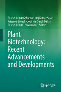 Plant Biotechnology: Recent Advancements and Developments