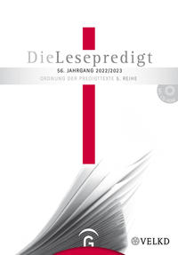 Die Lesepredigt, Perikopenreihe V / Die Lesepredigt 2022/2023