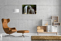 Premium Textil-Leinwand 900 x 600 cm Quer-Format Neidlinger Wasserfall | Wandbild, HD-Bild auf Keilrahmen, Fertigbild auf hochwertigem Vlies, Leinwanddruck von None www.hjr-fotografie.de