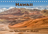 Hawii von Waikiki bis Maui (Tischkalender 2022 DIN A5 quer)