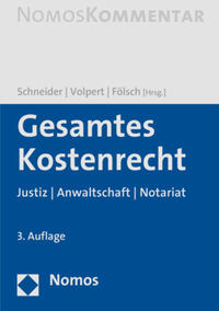 Gesamtes Kostenrecht