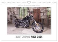 Emotionale Momente: Harley Davidson - Wide Glide (Wandkalender 2025 DIN A4 quer), CALVENDO Monatskalender