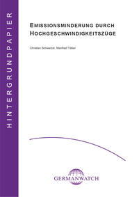 Emissionsminderung durch Hochgeschwindigkeitszüge