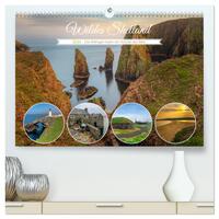 Wildes Shetland, die Wikinger-Inseln am Rande der Welt. (hochwertiger Premium Wandkalender 2024 DIN A2 quer), Kunstdruck in Hochglanz