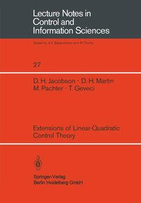 Extensions of Linear-Quadratic Control Theory