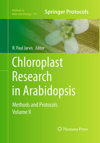 Chloroplast Research in Arabidopsis