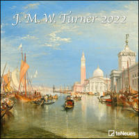 J.M.W. Turner 2022 - Wand-Kalender - Broschüren-Kalender - 30x30 - 30x60 geöffnet - Kunst-Kalender