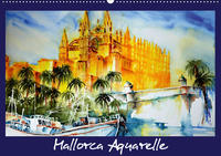 Mallorca Aquarelle (Wandkalender 2020 DIN A2 quer)