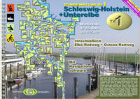 TourenAtlas Wasserwandern / TA1 Schleswig-Holstein-Unterelbe