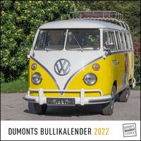 DUMONTS Bulli-Kalender 2022 - Bildkalender 24 x 24 cm - Technikkalender - Oldtimer - Retro - Wandkalender - das Kult-Fahrzeug der 50er Jahre