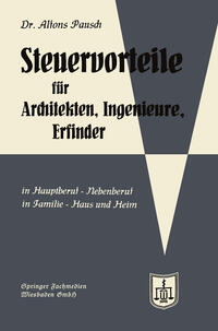 Steuervorteile für Architekten, Ingenieure und Erfinder