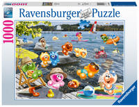 Ravensburger Puzzle 17396 Gelini Seepicknick - 1000 Teile Puzzle für Erwachsene und Kinder ab 14 Jahren