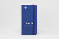 Die Bibel. Taschenausgabe stripe mit roter loser Gummilitze