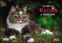 DUMONTS Katzenkalender 2022 - Broschürenkalender - Wandkalender - mit Schulferienterminen - Format 42 x 29 cm