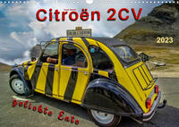 Citroën 2CV - geliebte Ente (Wandkalender 2023 DIN A3 quer)