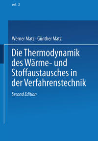 Die Thermodynamik des Wärme- und Stoffaustausches in der Verfahrenstechnik