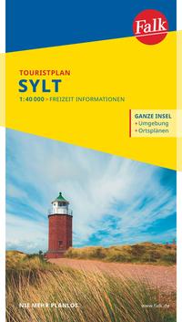 Falk Touristplan Sylt 1:40.000