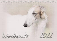 Windhunde 2022 (Tischkalender 2022 DIN A5 quer)