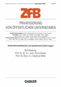 Privatisierung von öffentlichen Unternehmen